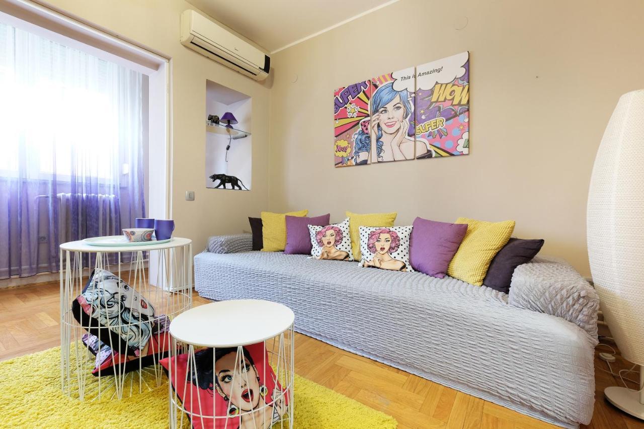 Sava Square Apartment Belgrád Kültér fotó