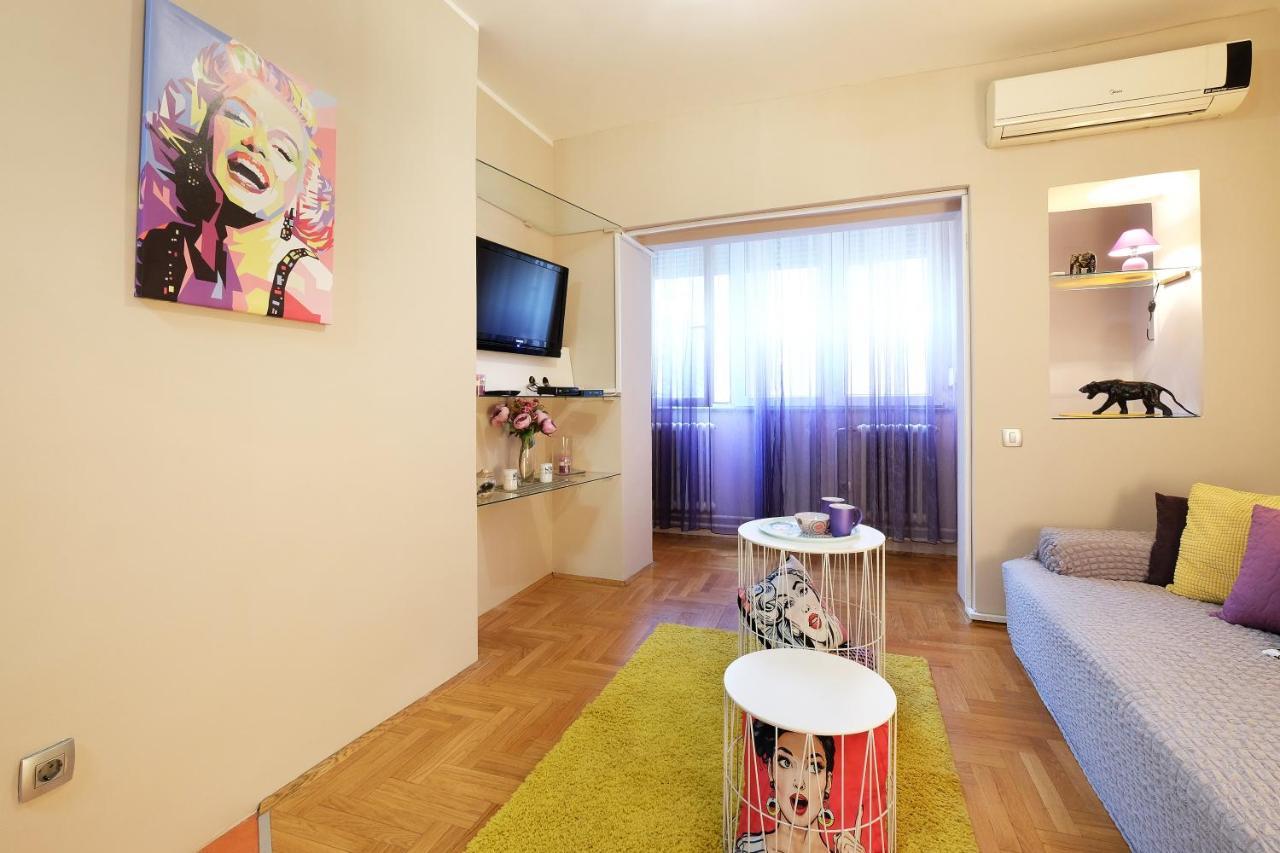 Sava Square Apartment Belgrád Kültér fotó